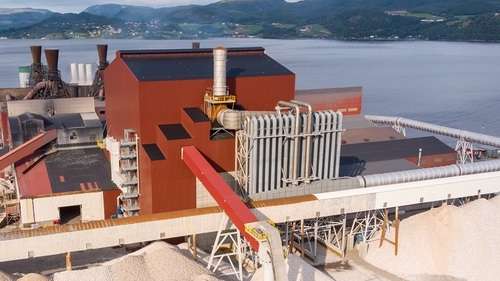 Wacker's site at Holla, Norway (Photo: WACKER) The new furnace is one of the largest of its kind in the world and increases the Holla site’s total capacity by more than 40 percent. (Photo: WACKER)